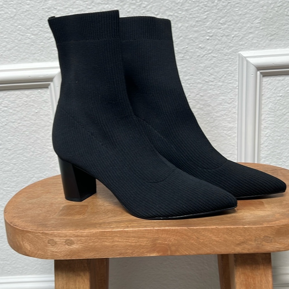 Calvin Klein knit boots